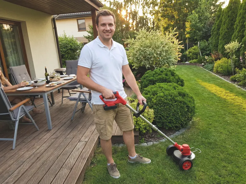 Michał S. z multikosą HEDGRO